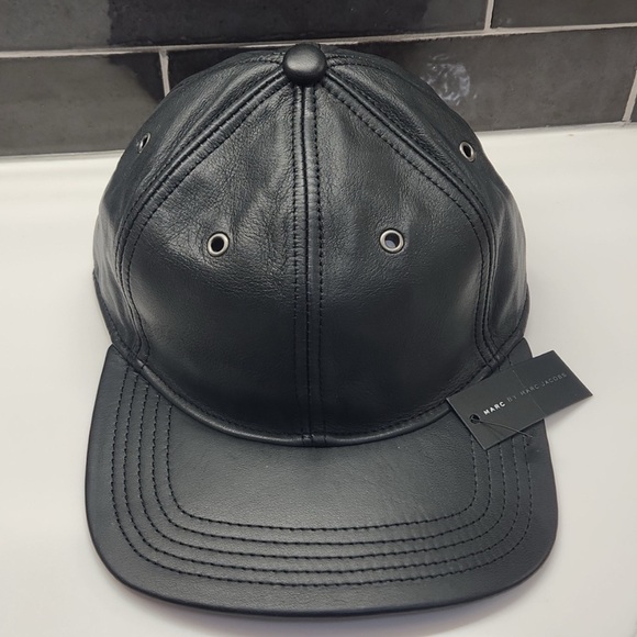 Marc By Marc Jacobs Accessories - Marc by Marc Jacobs Faux Leather Hat NWT